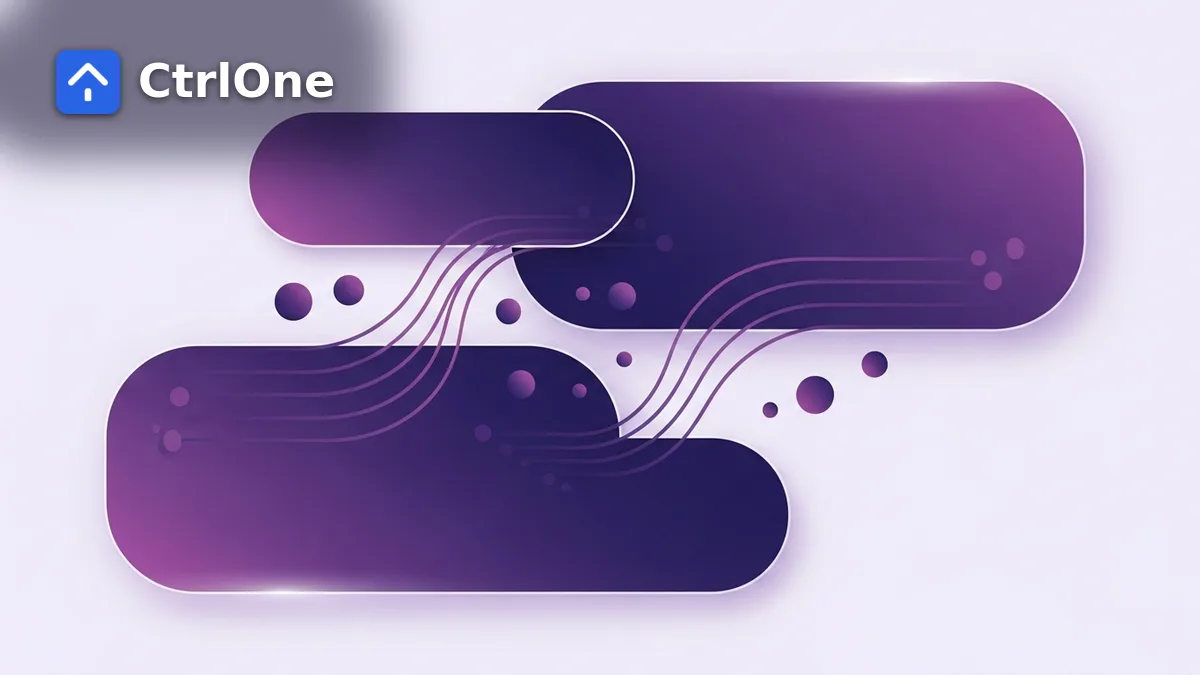 Device control in hybrid work environments - CtrlOne blog illustration
