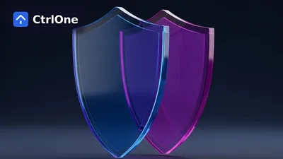 Device control vs traditional antivirus - CtrlOne blog illustration
