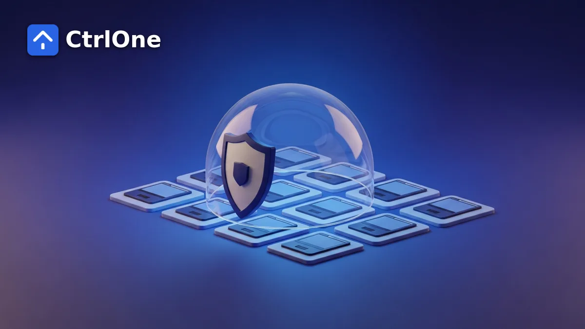 Device restrictions and endpoint management for schools - CtrlOne blog illustration