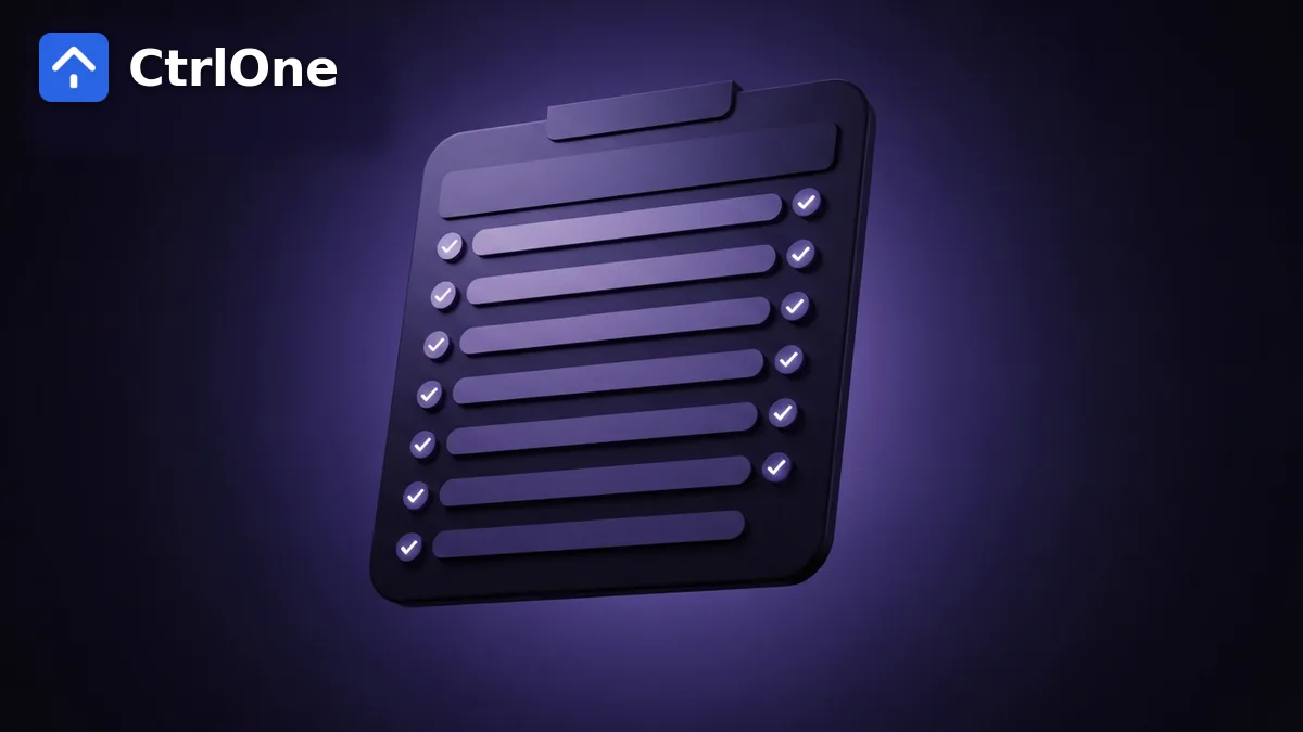 Endpoint Security Checklist for Administrators - CtrlOne blog illustration