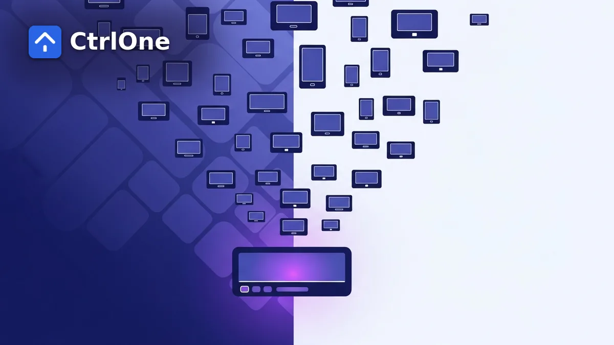 Multi-PC Management from a Single Dashboard - CtrlOne blog illustration