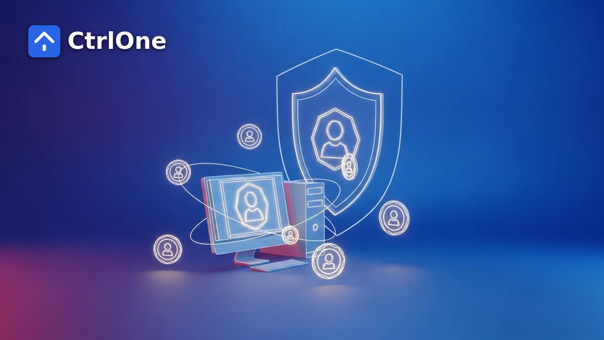 Securing shared computers used by many users - CtrlOne blog illustration