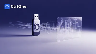 A Practical Guide to USB Data Loss Prevention on Windows - CtrlOne blog illustration