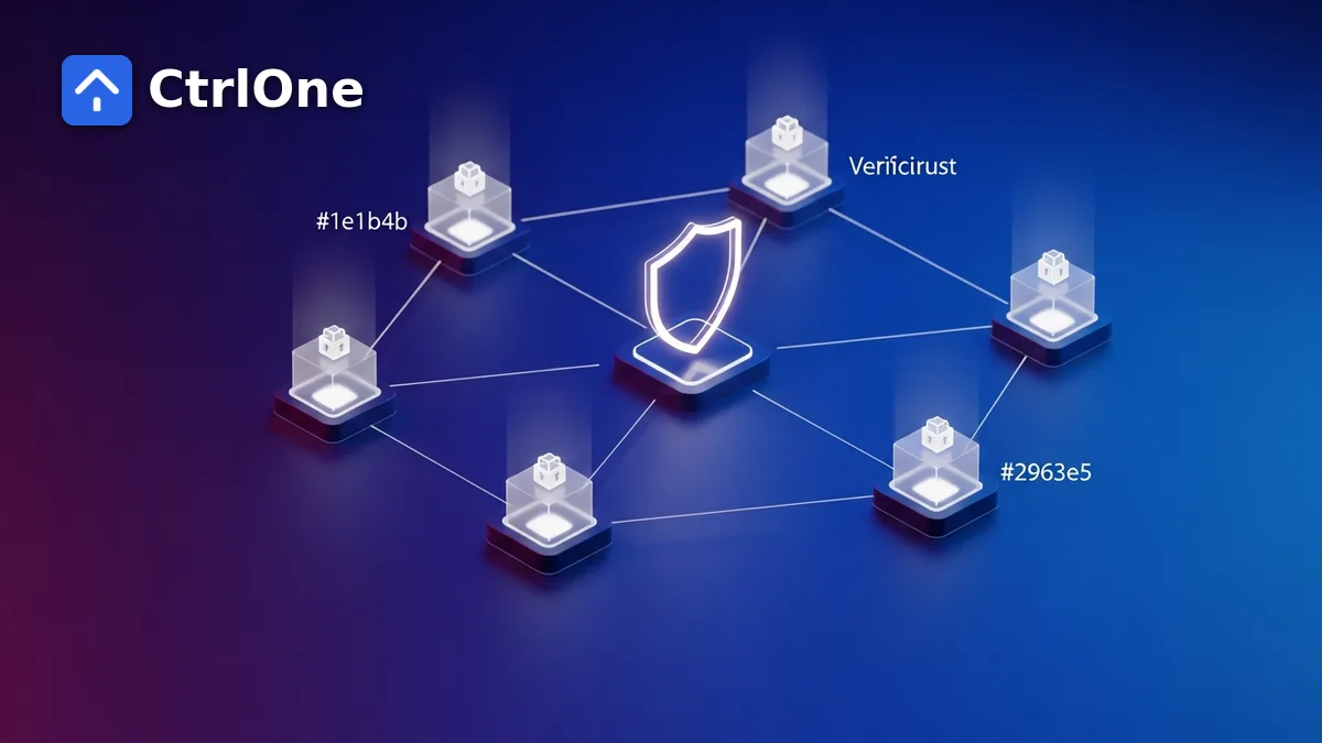 Zero trust endpoint security model for small and mid-sized businesses - CtrlOne blog illustration